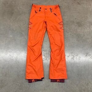 Billabong Snow Pants 10K Waterproof  Orange Ski Snowboard Y2K Women's S